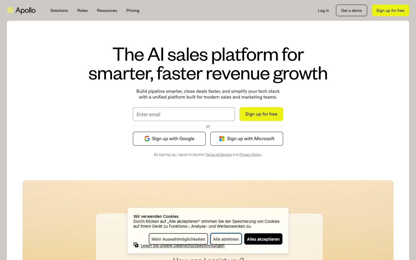 Apollo Io Dashboard Screenshot