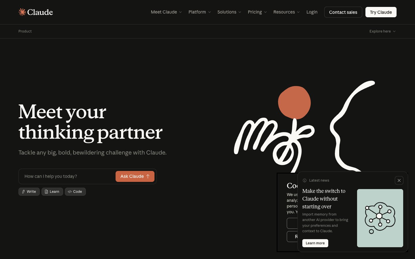 Claude 35 Dashboard Screenshot