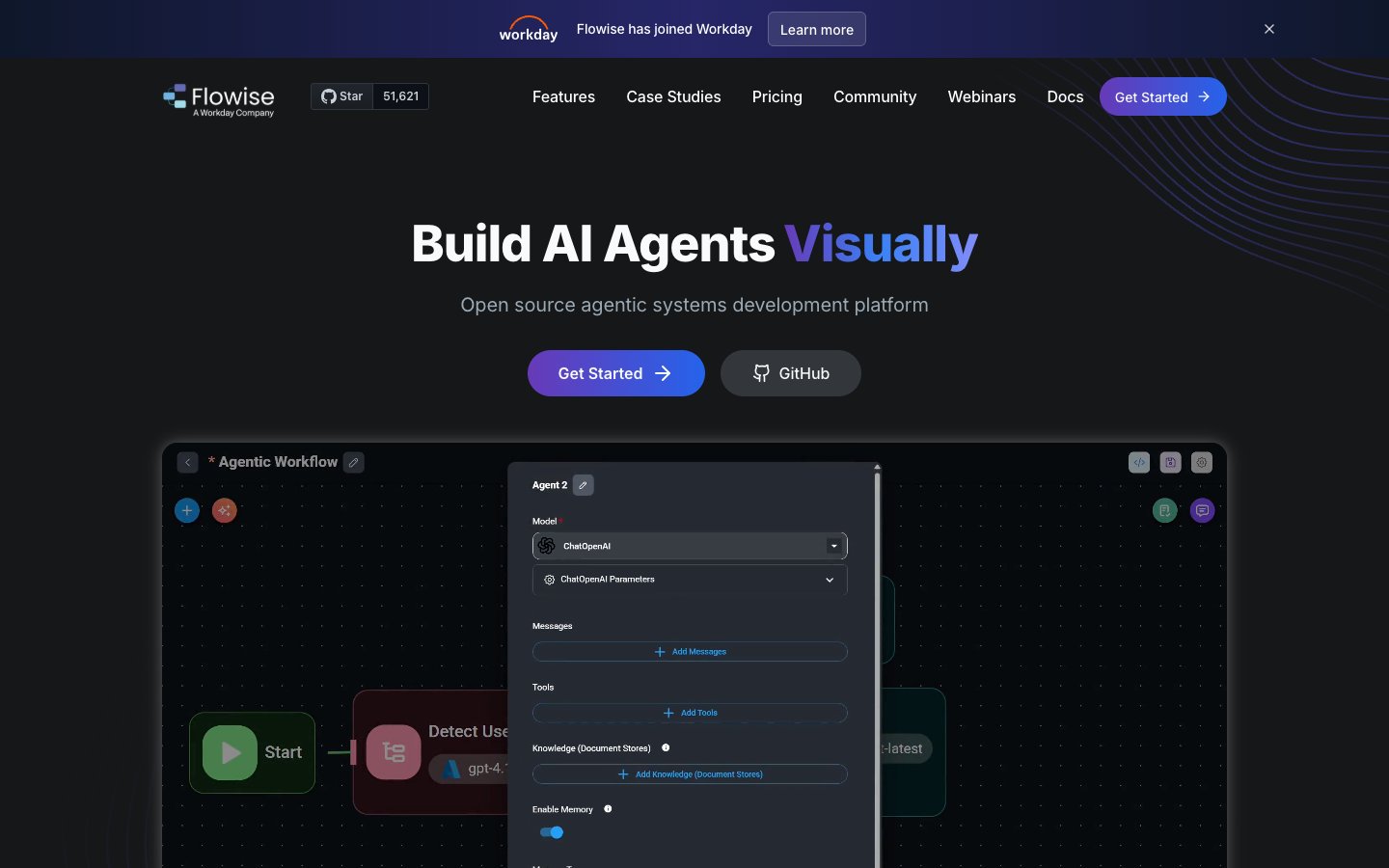 Flowise Dashboard Screenshot