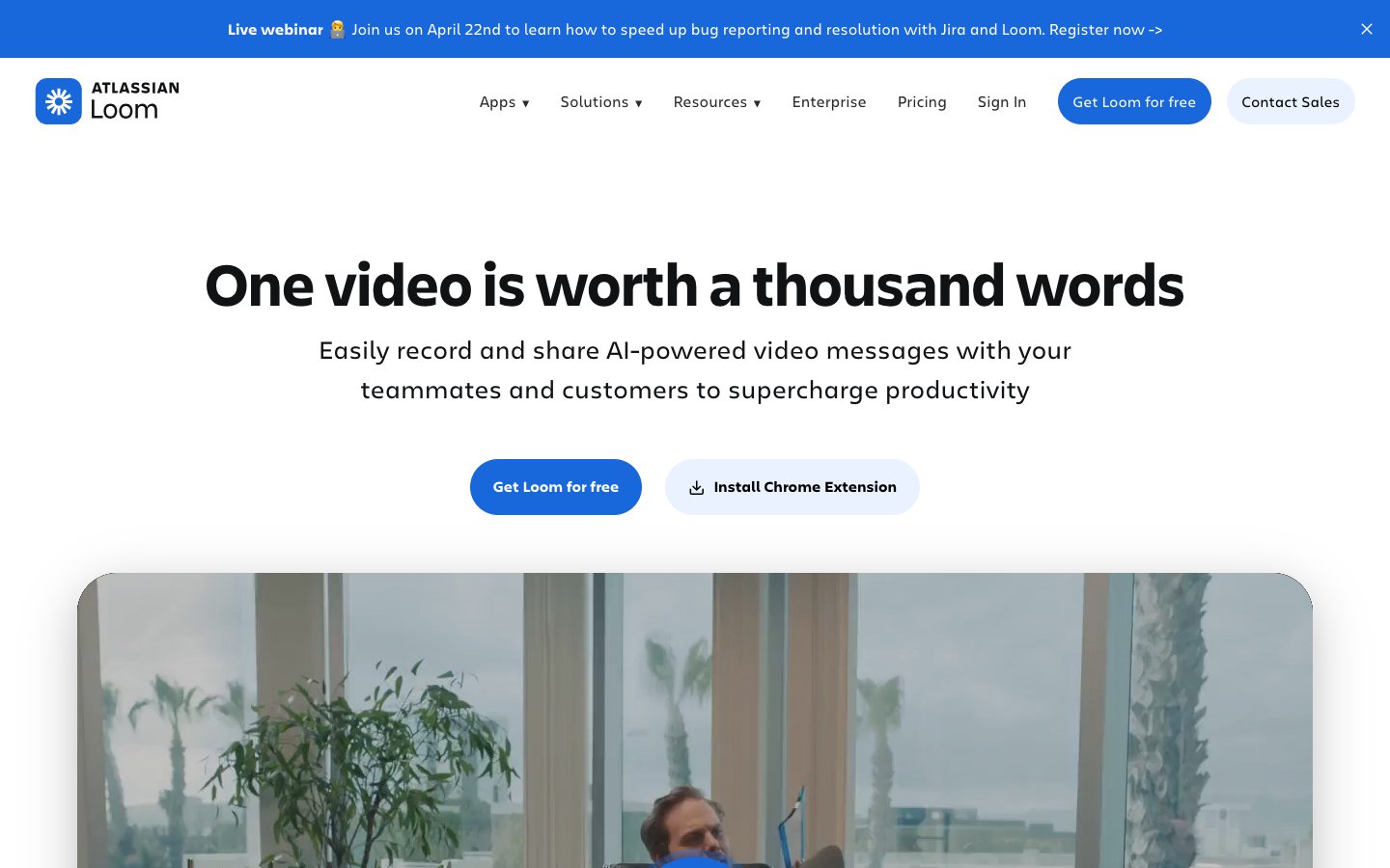 Loom Dashboard Screenshot