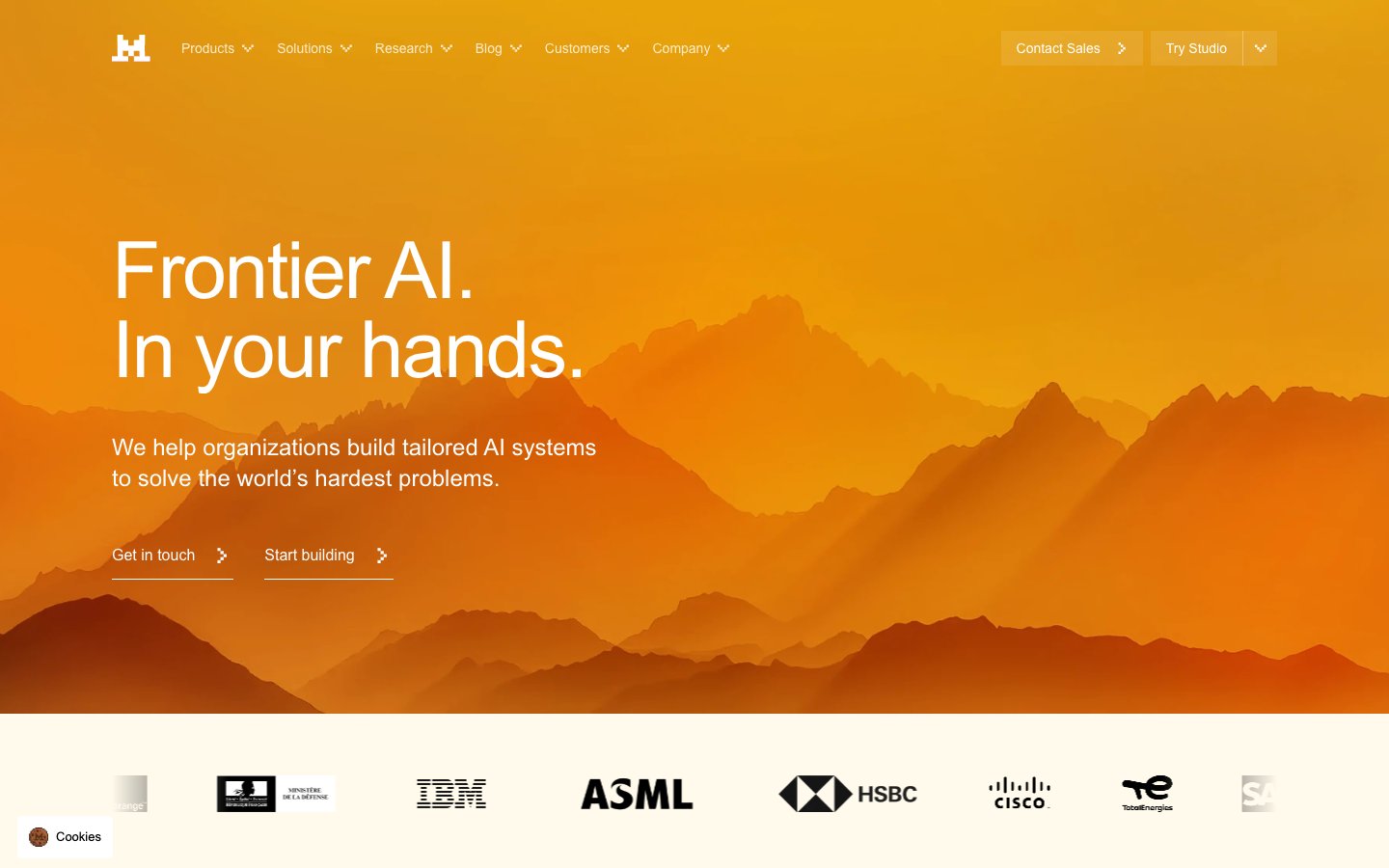 Mistral Ai Dashboard Screenshot