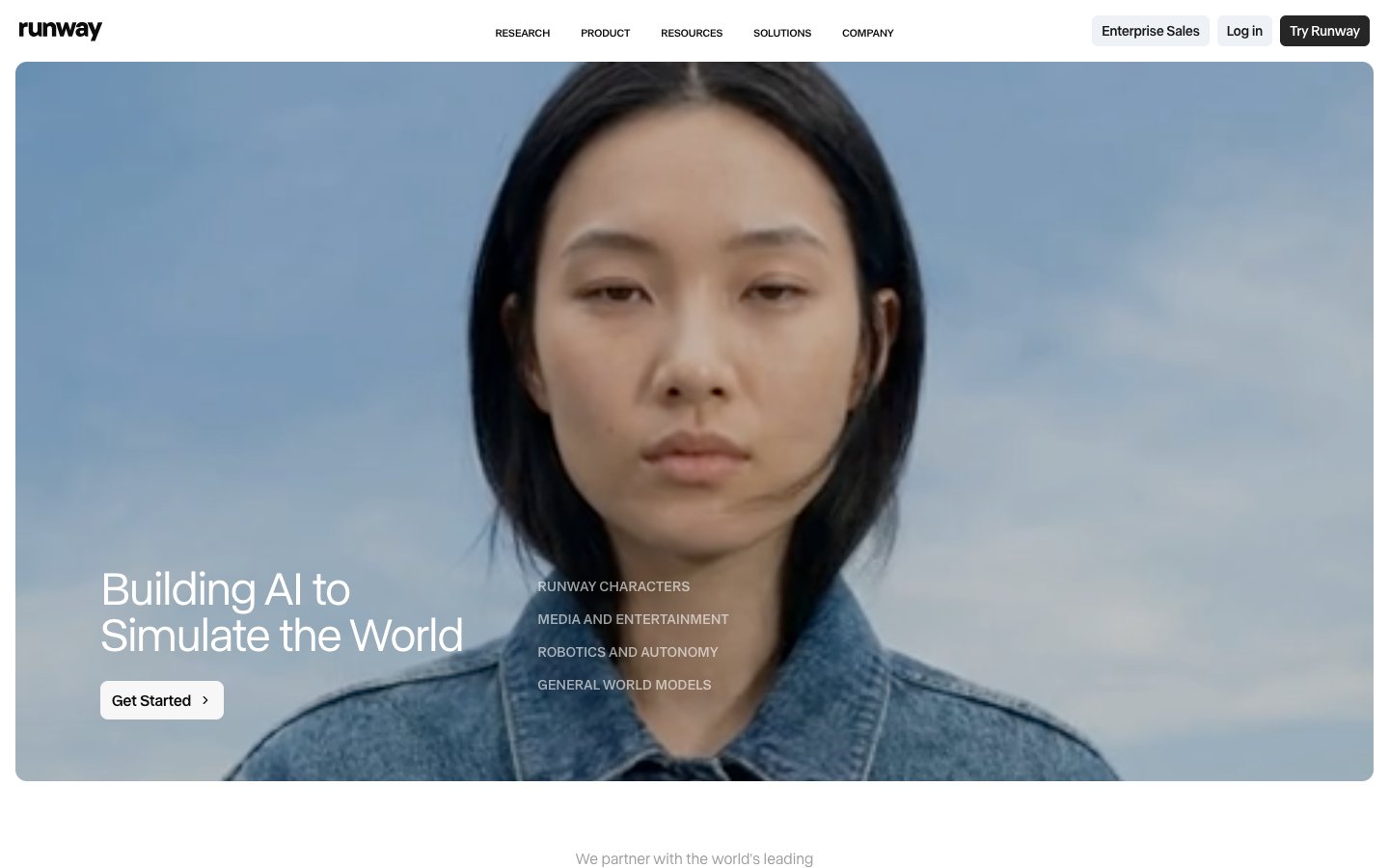Runway Gen3 Dashboard Screenshot