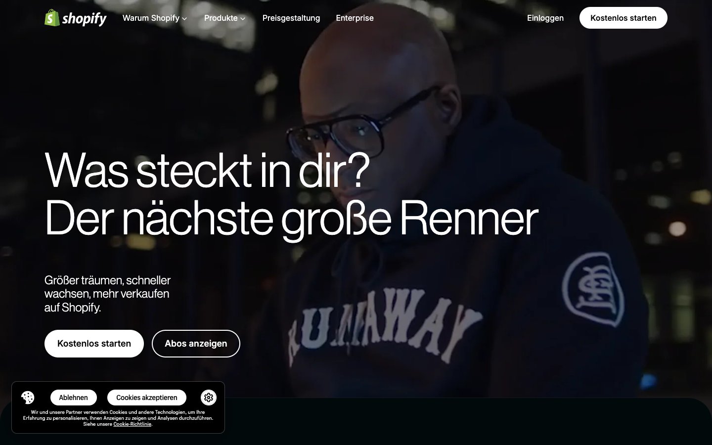 Shopify Dashboard Screenshot
