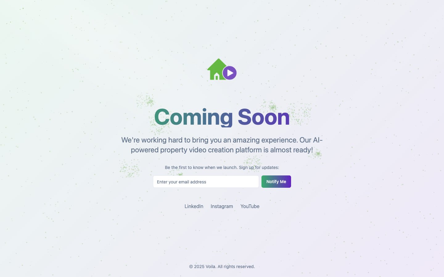 Voila Dashboard Screenshot
